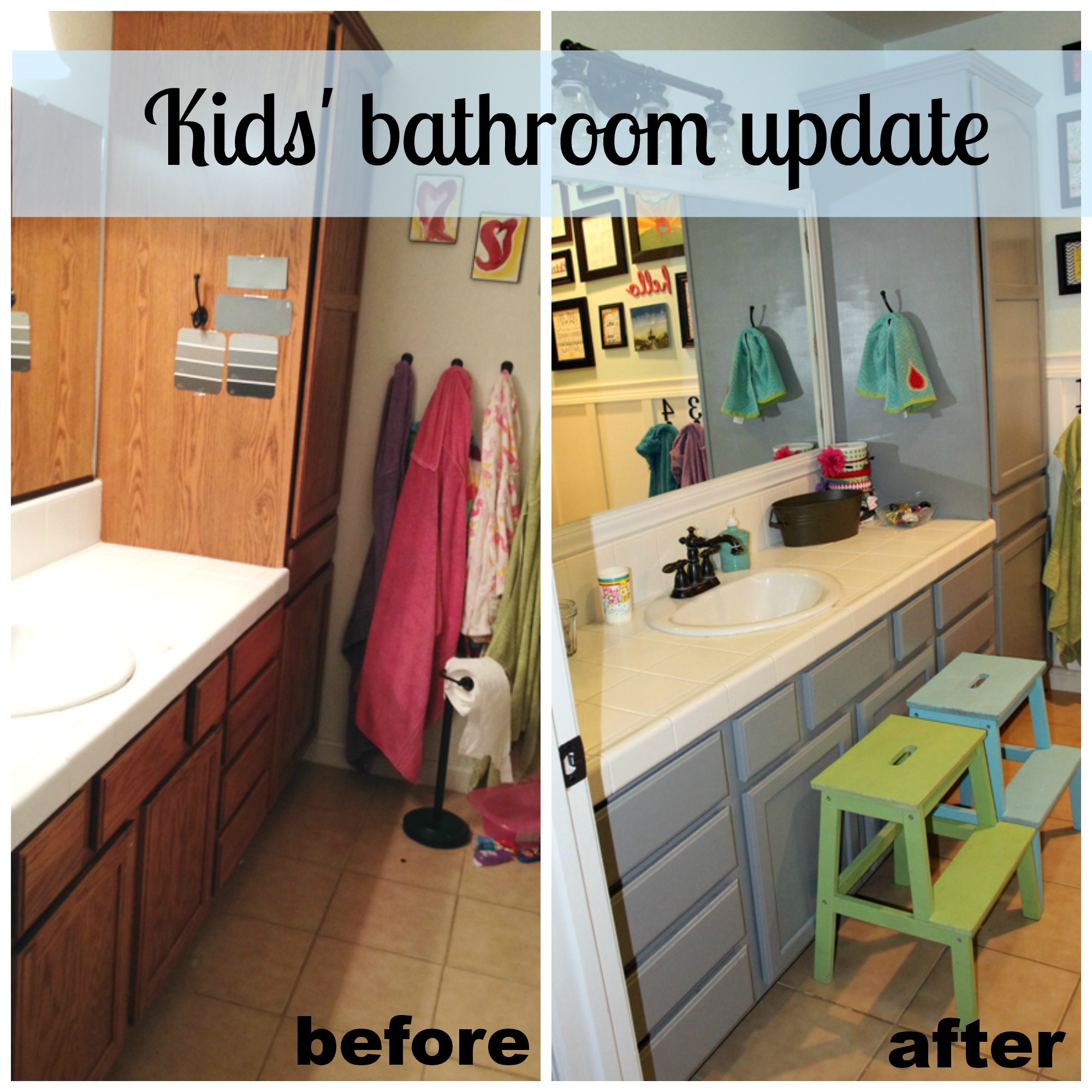 kid bathroom update