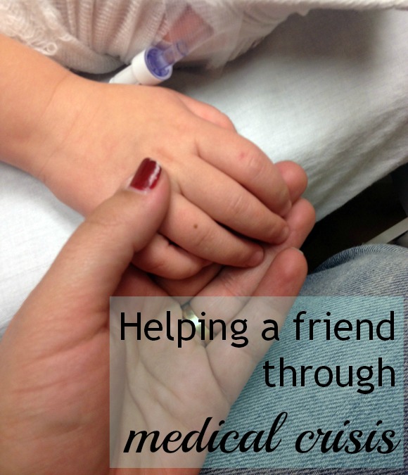 helping a friend through medical crisis